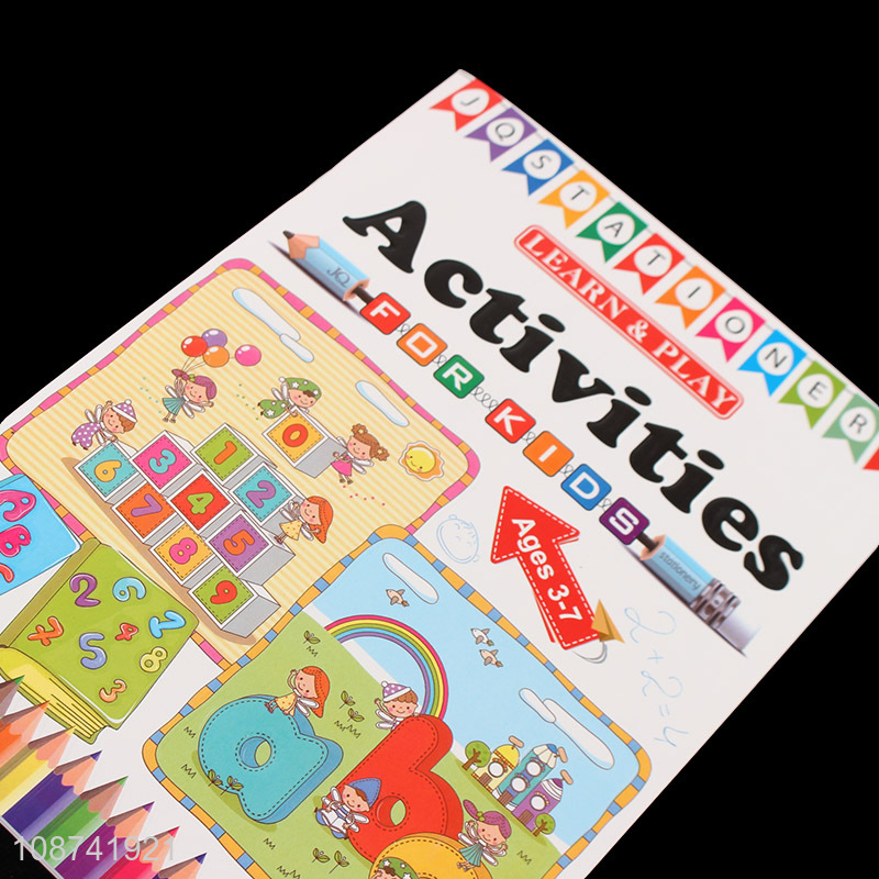 Hot items kids early education activities book for sale