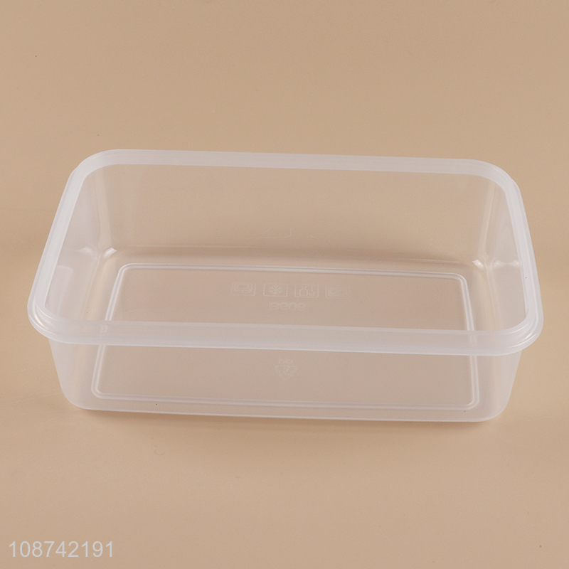 Online wholesale plastic meal pre container refrigerator food crisper