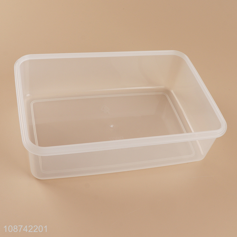 Good quality 1000ml bpa free airtight plastic food storage container