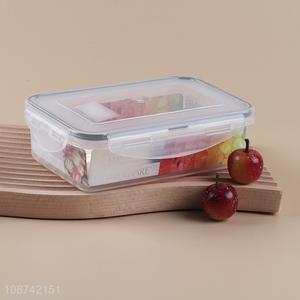 Online wholesale 600ml airtight plastic food storage container with lid