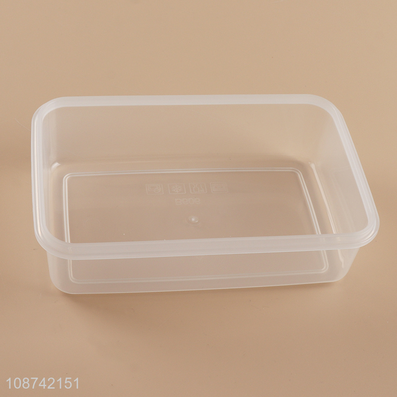 Online wholesale 600ml airtight plastic food storage container with lid