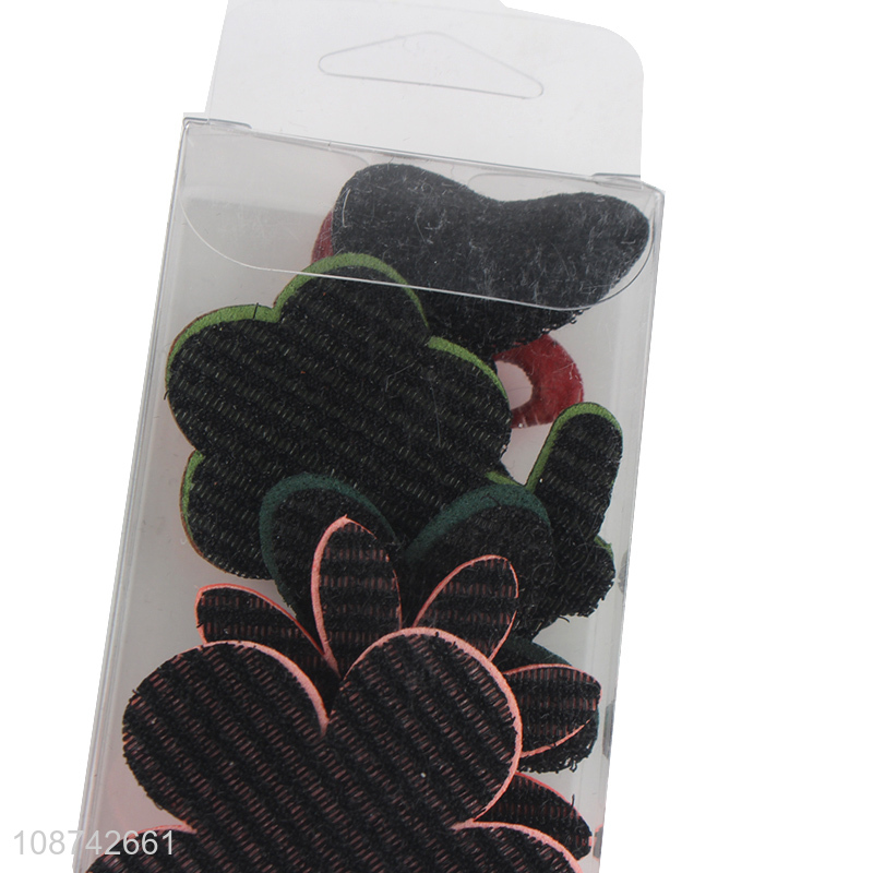 Hot selling lovely felt hairclips felt hairpins for kids teens