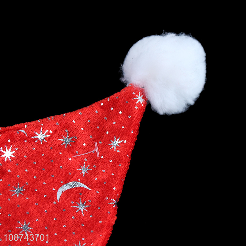 New product santa hat Christmas hat for kids children men women