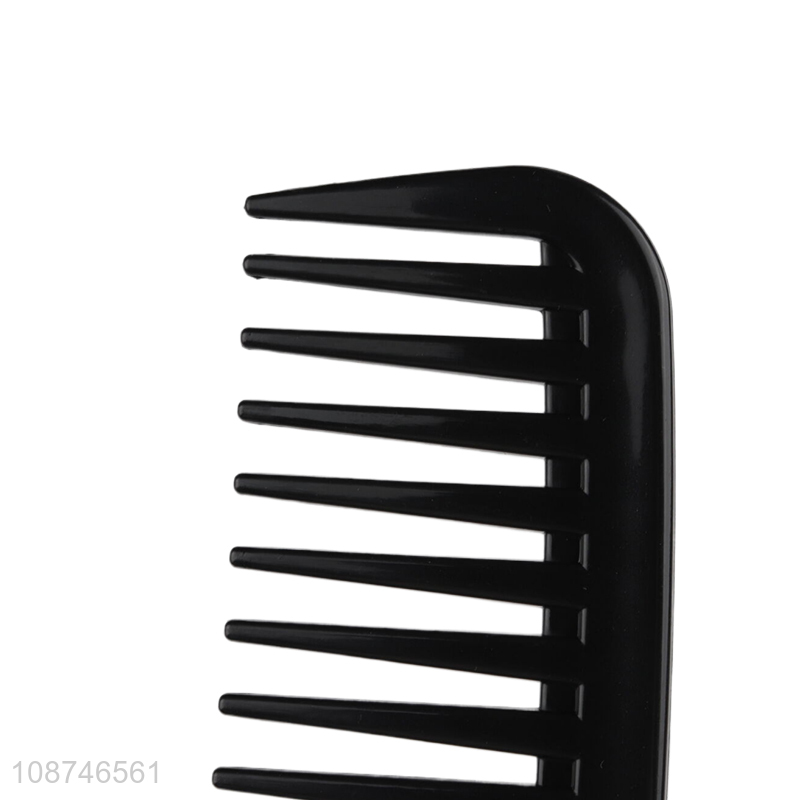 New arrival black detangling comb anti-static hair comb for women girls