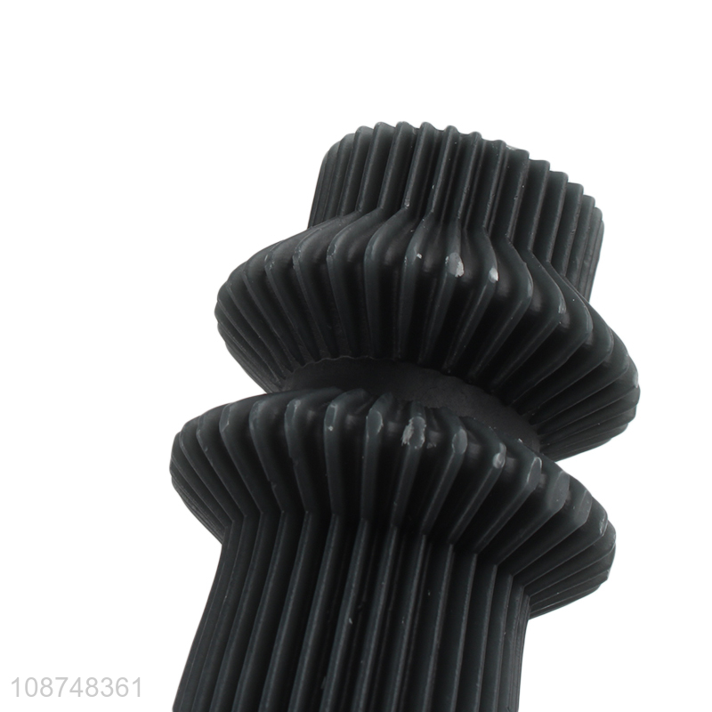 New product decorative ribbed pillar candle aesthetic scented candle