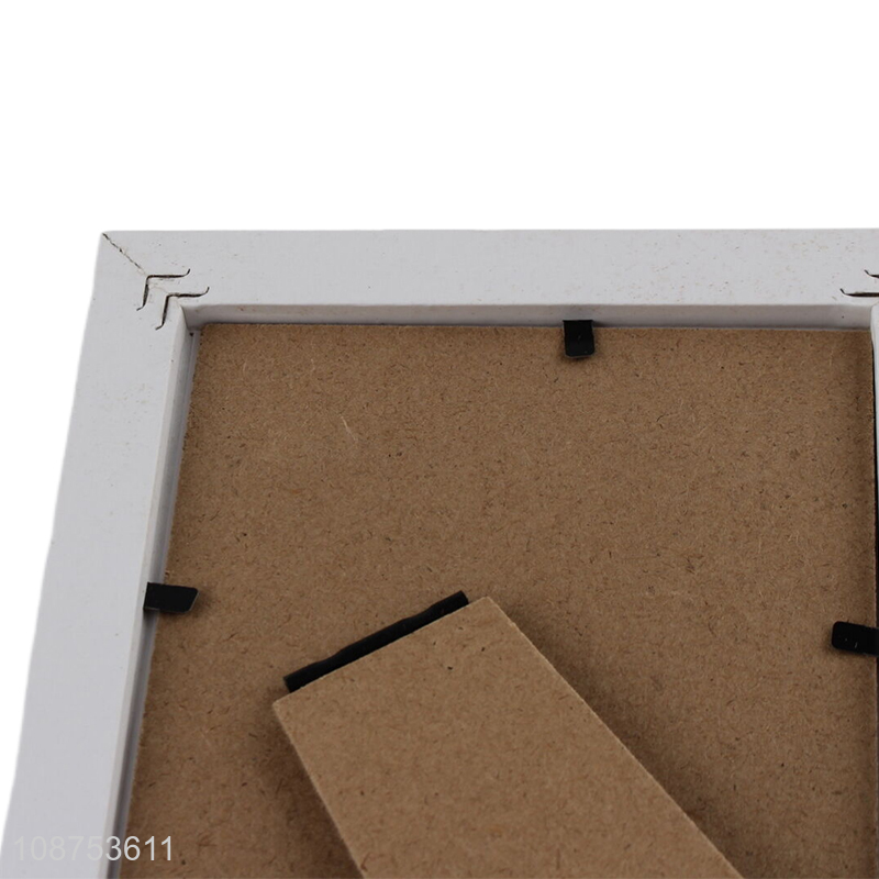 Hot selling mdf family couple rectangle tabletop photo frame wholesale