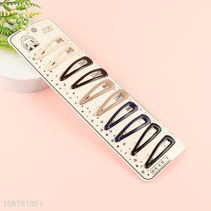 China factory fashionable hollow hair pin girls hair accessories