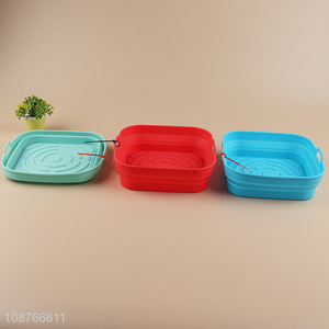 Good sale silicone folding baking pan set