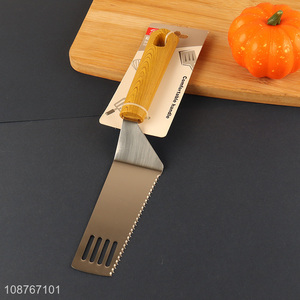 Factory supply serrated cake server