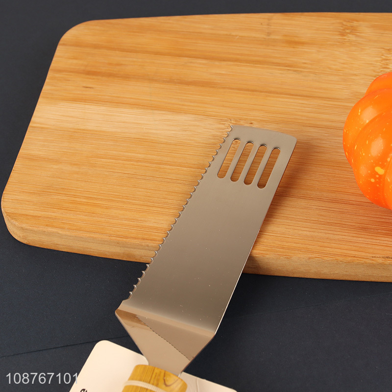 Factory supply serrated cake server