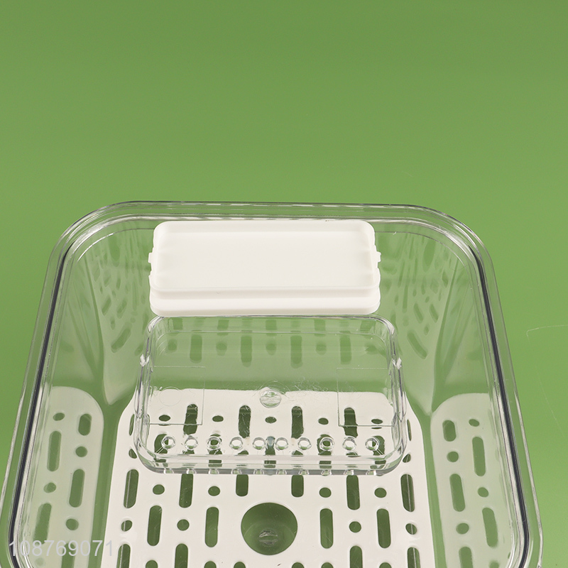 New product plastic refrigerator organizer bins
