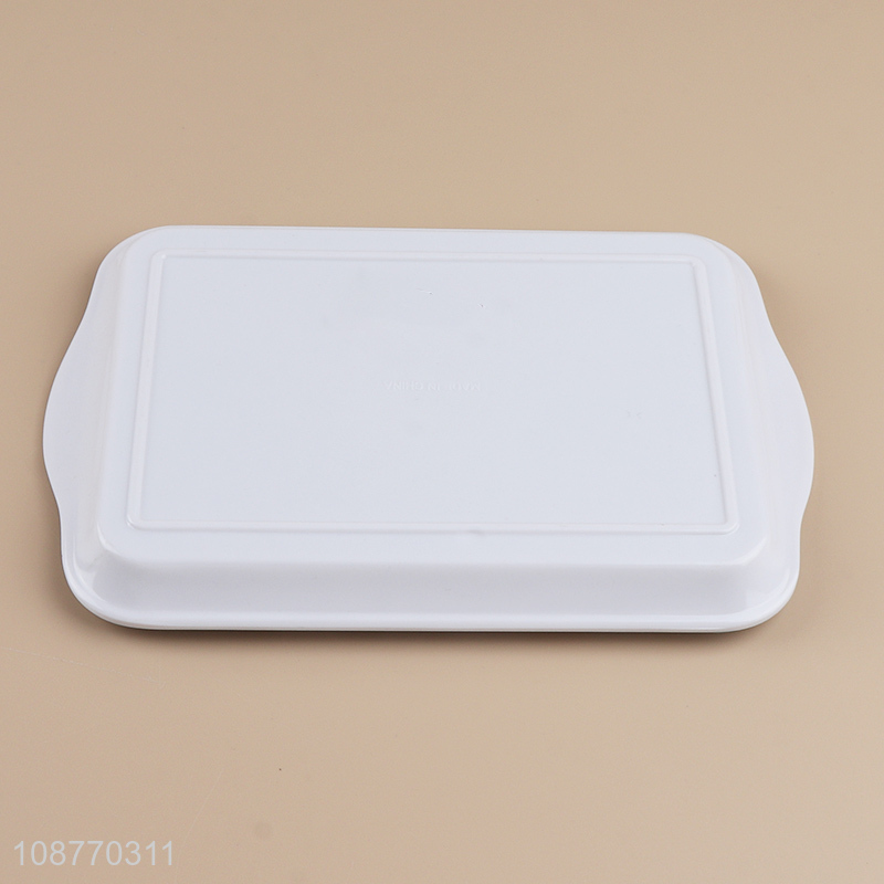 Hot sale snack food melamine storage trays