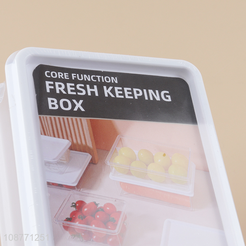 New arrival 4pcs fresh keeping box set