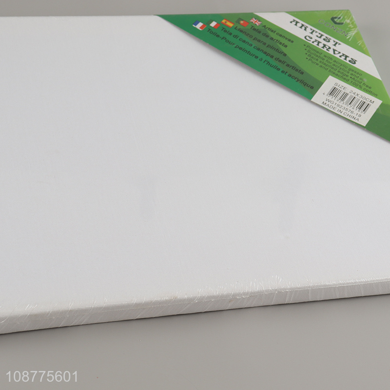 New arrival blank canvas boards for acrylic oil painting