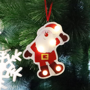 China factory santa claus christmas hanging ornaments