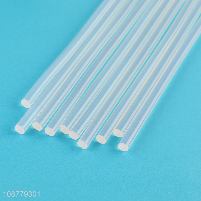 High quality 10 pieces clear hot melt glue sticks