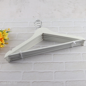 Wholesale White Hanger 5 Pieces Coat Hanger