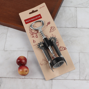 Hot selling zinc wine bottle opener wing corkscrews