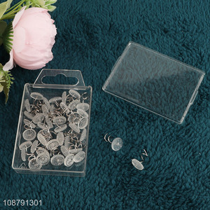 Wholesale clear twist pins upholstery tacks headliner pins