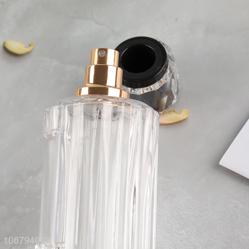 Factory supply large capacity glass perfume bottle