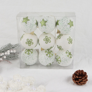 China factory 9pcs christmas ball christmas decoration