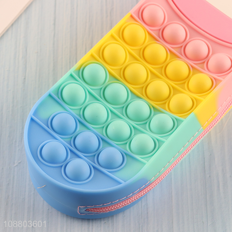 New arrival pop pencil case fidget pencil box for kids