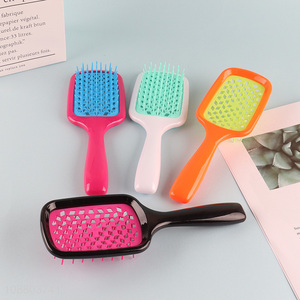 New arrival hollow scalp massage comb detangling brush