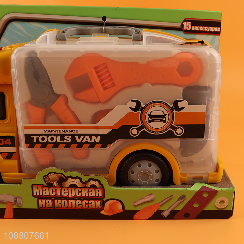 Good quality removable tool truck toy for kids