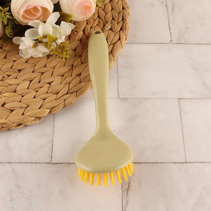 Good quality pot brush dish scrub brush with long handle