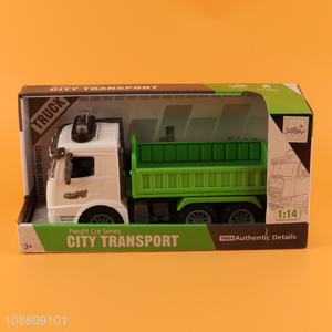 Online wholesale kids inertial transport truck toy