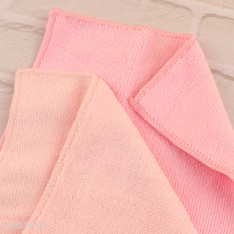 Yiwu factory 2pcs microfiber reusable cleaning cloth