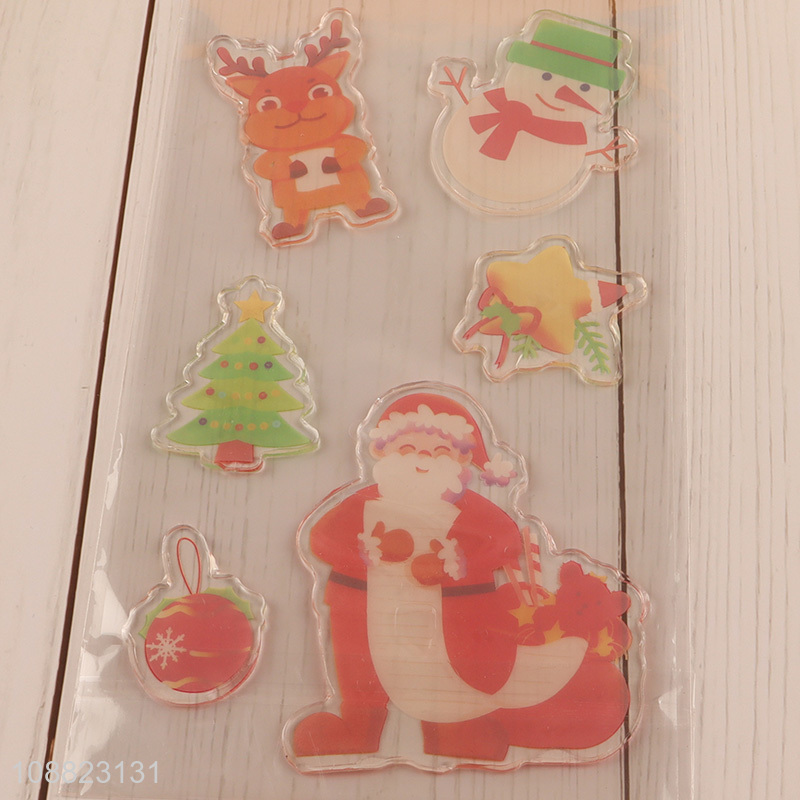 Factory Price Christmas Window Stickers Clings for Home Decor