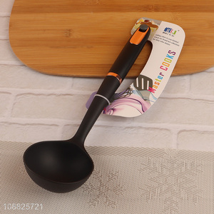 Custom logo heat resistant soup spoon kitchen cooking utensils