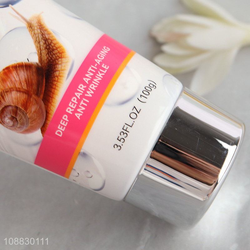 Factory wholesale snail reorganize collagen cleanser