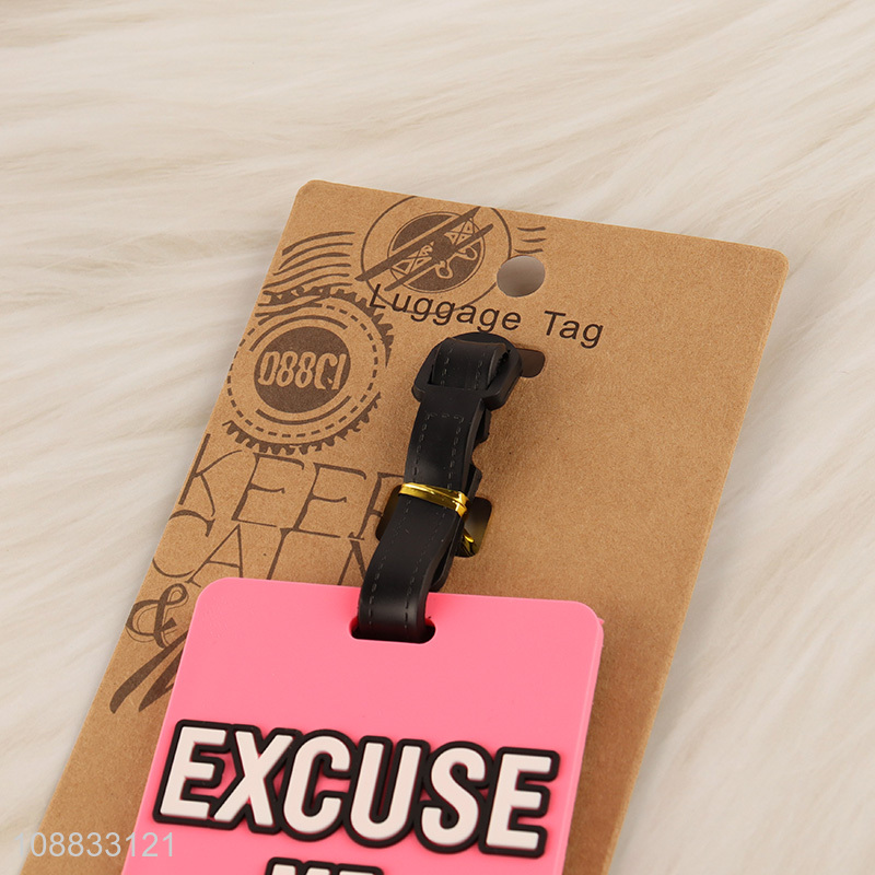 Yiwu market portable travel luggage tag for sale