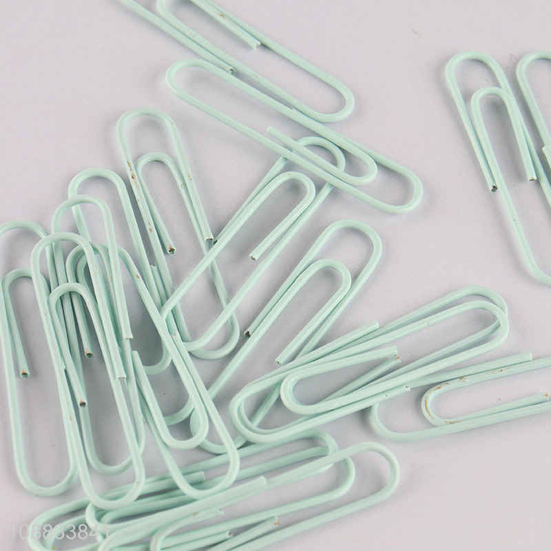 Factory direct sale 70pcs school office paper clips wholesale