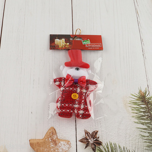 New arrival bear shaped decorative christmas hanging ornaments