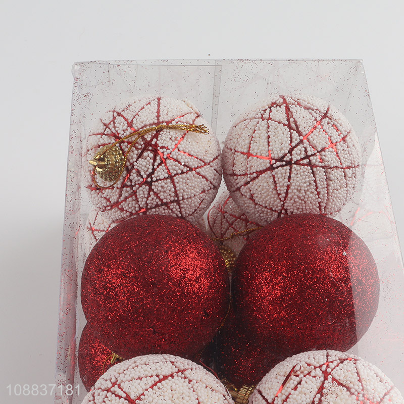 High quality 24pcs Christmas balls set Christmas hanging decoration