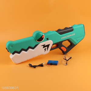 Wholesale electric crocodile water gun squirt gun for kids