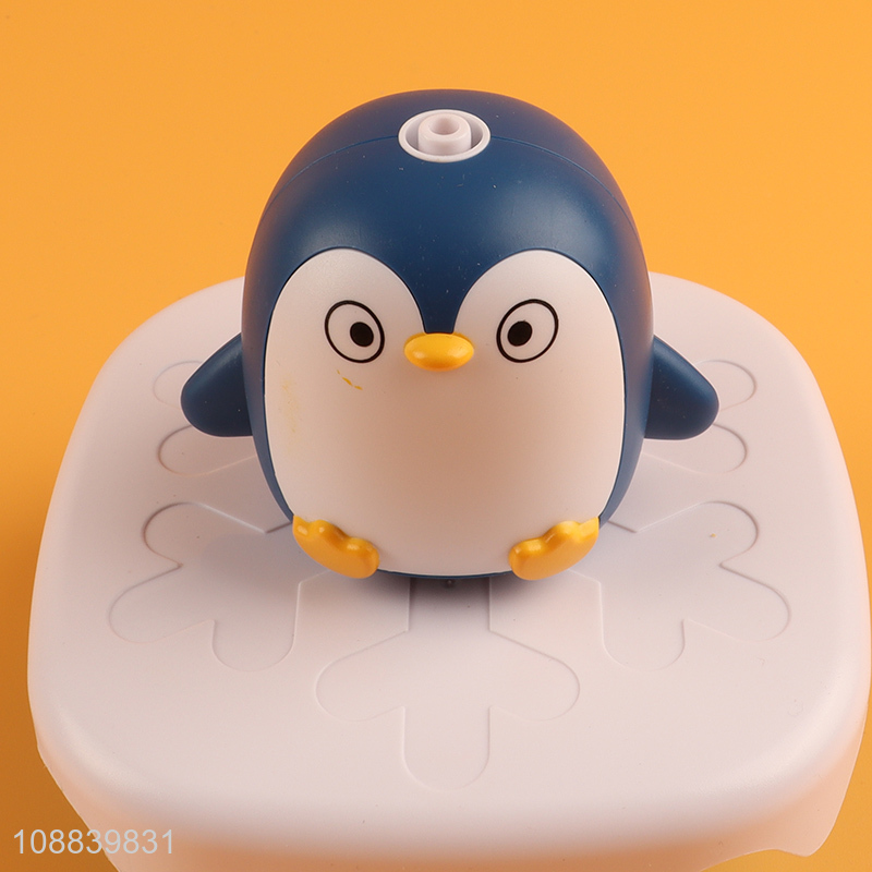 New arrival electric iceberg penguin baby bathtub toy for kids