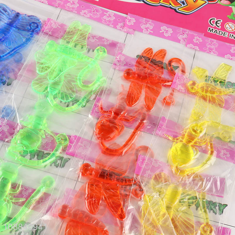 Popular Product 20 Pieces Strechy Sticky Toy Sticky Insects