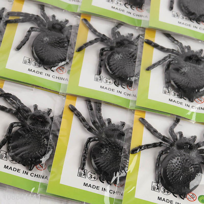 New Arrival 12 Pieces Strechy Sticky Toy Sticky Spiders