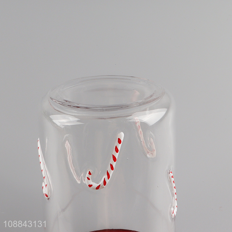 Hot products christmas party glass water cup for sale