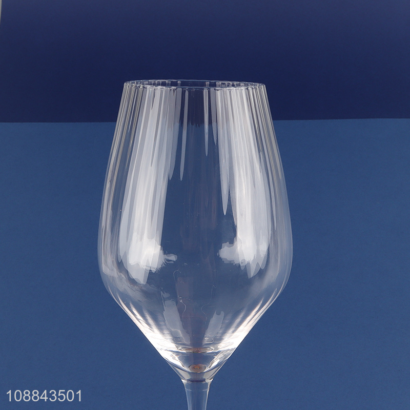 Top sale clear glass wine glasses champagne cup wholesale