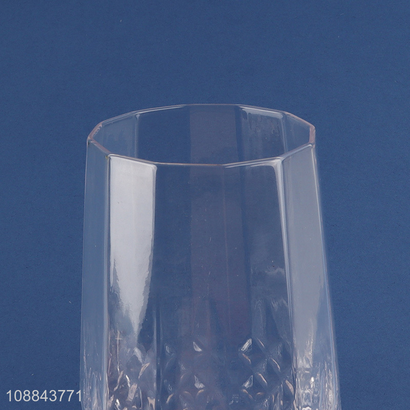 Low price glass clear champagne glasses wine glasses for sale