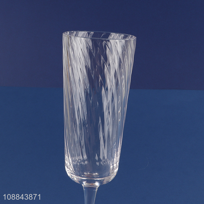 Factory wholesale glass champagne glasses whiskey glasses