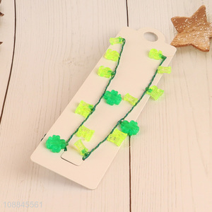 Good selling flashing lights light-up necklace for party supplies