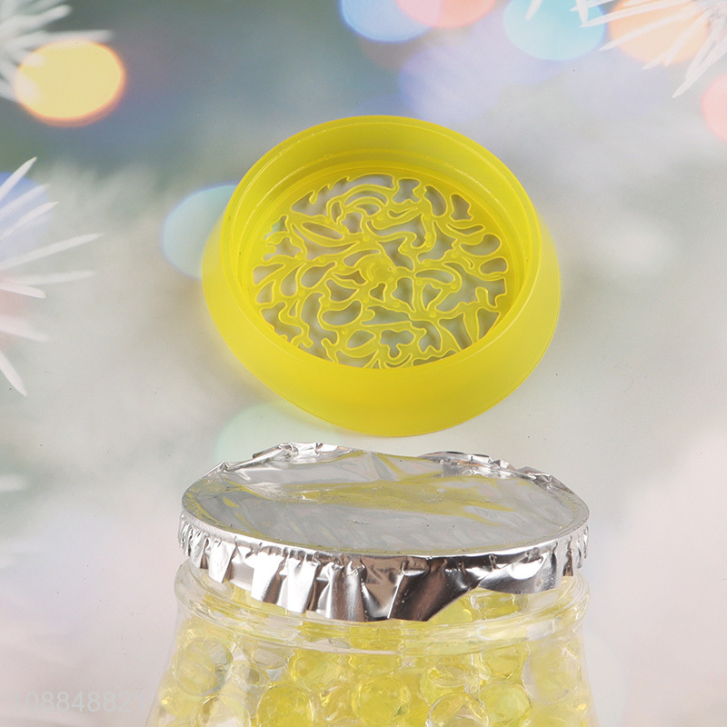 Best sale crystal beads lemon air freshener for home