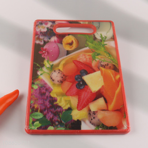 Wholesale plastic cutting board custom printed chopping board