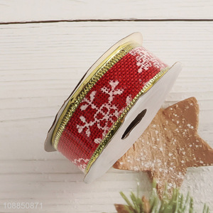 Online wholesale wired ribbon holiday ribbon Christmas ribbon